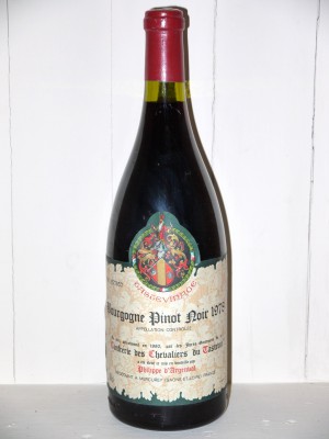  Magnum Bourgogne Pinot Noir 1978 Tastevinage Maison Philippe d''Argenval