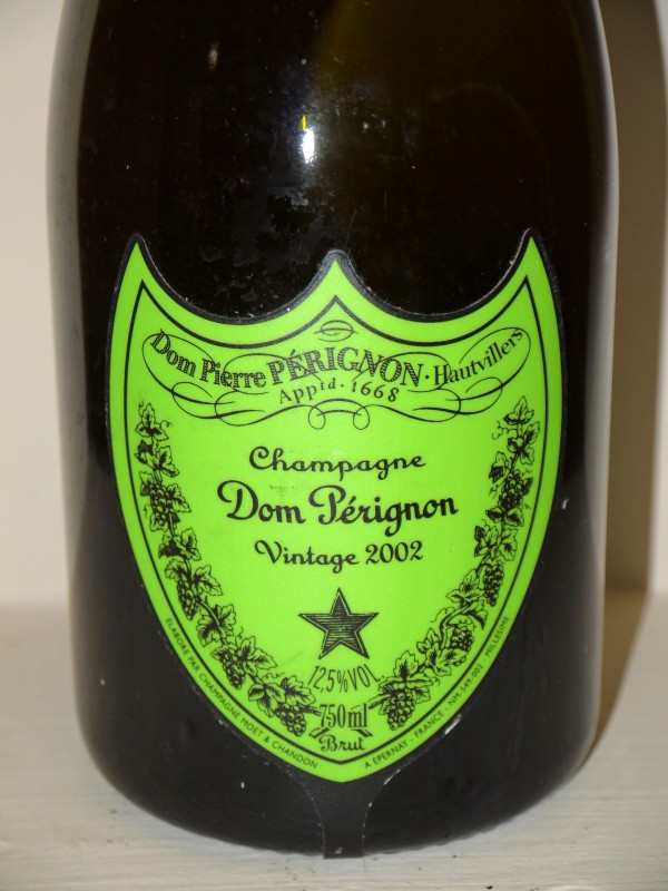 custom bottle dom perignon luminous