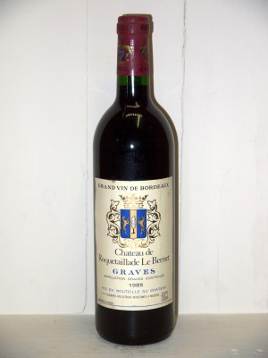  Château Roquetaillade Le Bernet 1985