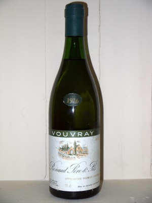 Vouvray Sec 1976 Renaud Père et fils