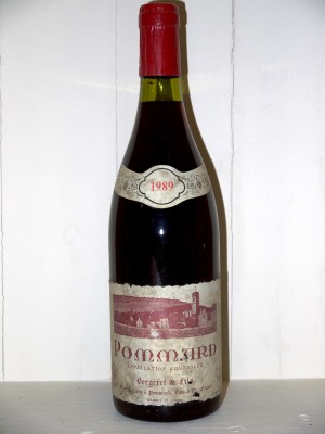  Pommard 1989 Bergeret et fils