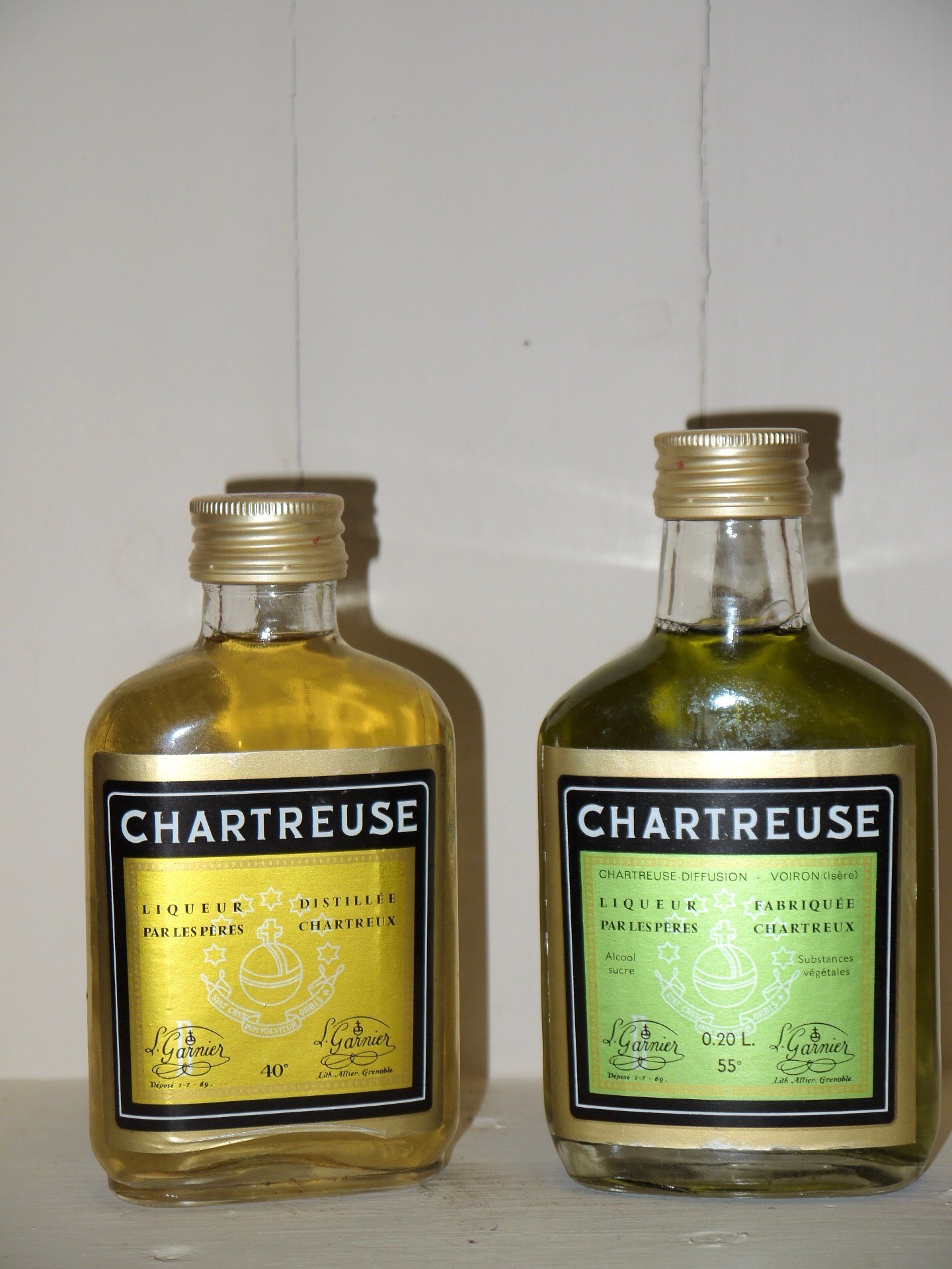 Chartreuse verte from 1966/1982 - great wine Bottles in Paradise