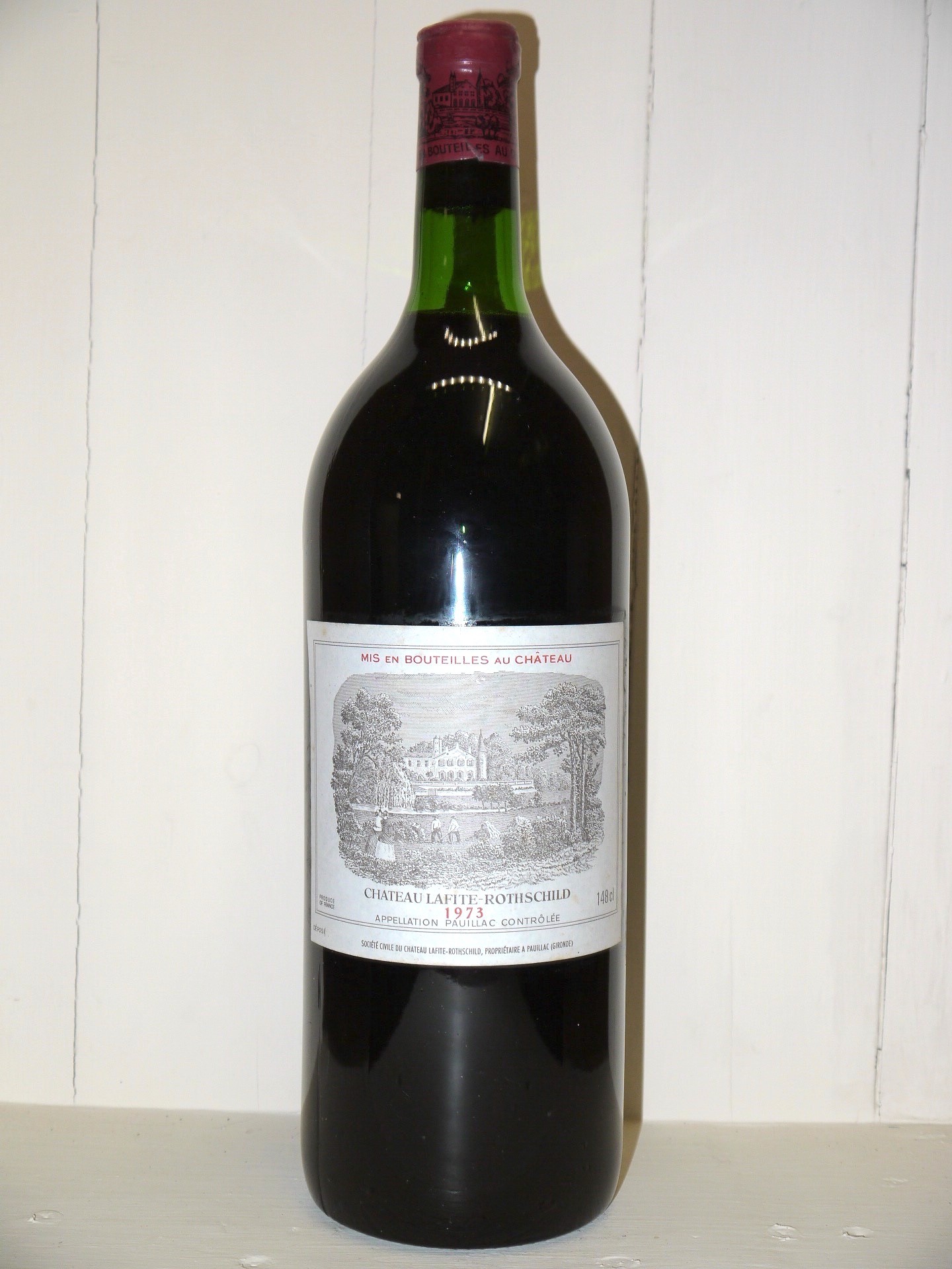 Magnum Château Lafite Rothschild 1973 - great wine Bottles in