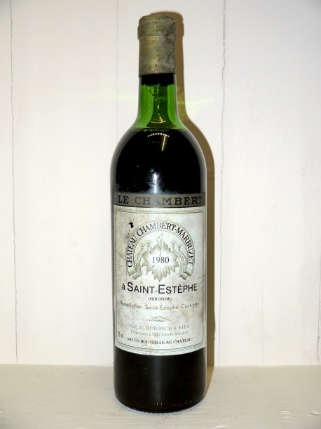 Château Chambert-Marbuzet 1980