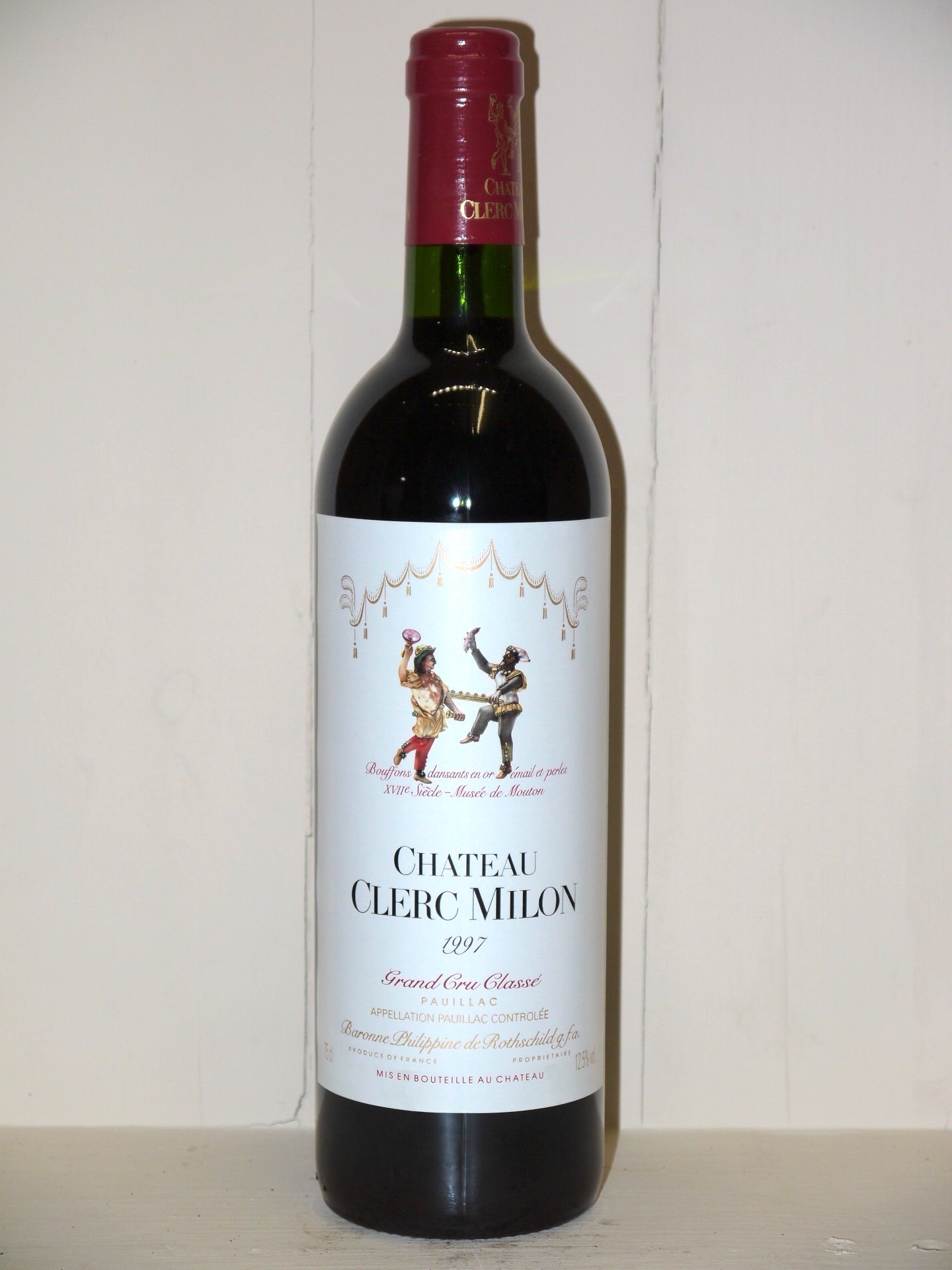 Château Clerc Milon 1997 - great wine 1997 | Au Droit de Bouchon