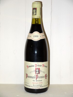  Pommard 1er Cru Les Platières 1988 Domaine Prieur-Brunet