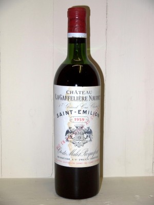 Château La Gaffelière Naudes 1959