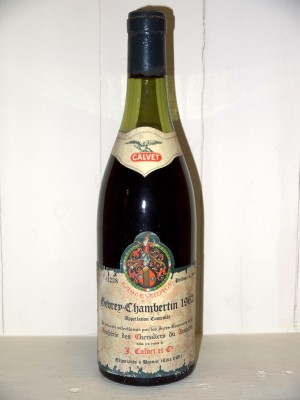  Gevrey-Chambertin 1962 Confrérie des Chevaliers du Tastevin Calvet