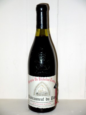  Chateauneuf du Pape 1987 Marquis de Richelieu Tambour