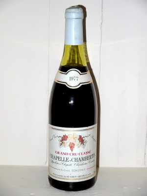 Chapelle-Chambertin 1977 Robert Gibourg