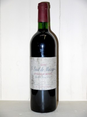  Château Mazeyres 2000 Le Seuil de Mazeyres