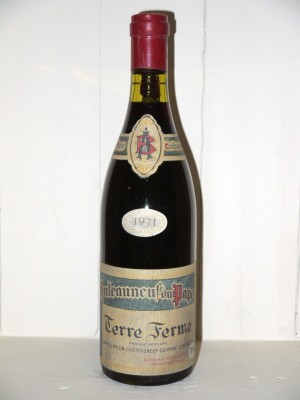  Chateauneuf du Pape Terre Ferme 1971 Maison Bérard Père et fils