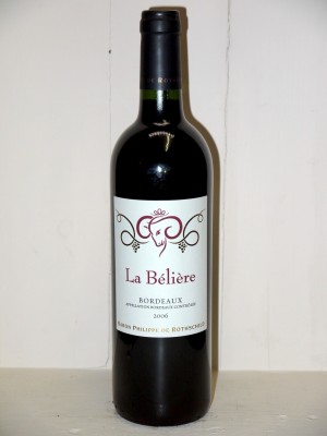 La Bélière 2006 Baron Philippe de Rothschild